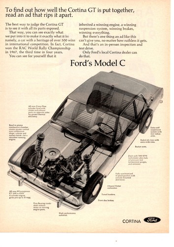 1967 ford model - c, gt