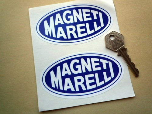 Magneti marelli blue oval - marelli, 4"
