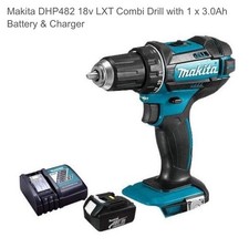 Makita dhp482 18v lxt - makita, combi