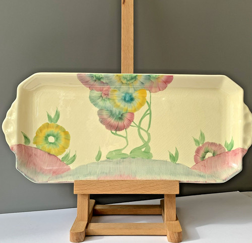 Clarice cliff sandwich plate - clarice,