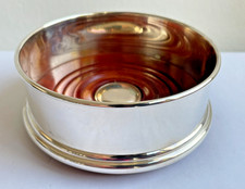 Beautiful vintage sterling MC Hersey Hersey Silver smithts silver wine coaster