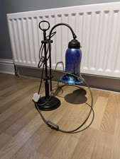 1900’s Heron / Brass ; Antique Swan Neck, Lady Desk Lamp