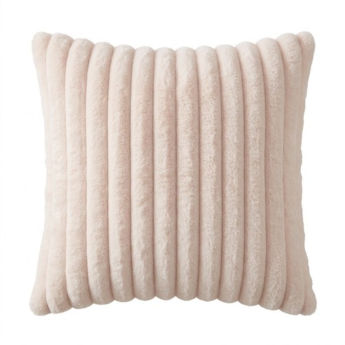 New plush plain cushion - new,