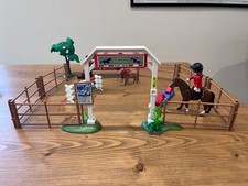 Playmobil 4185 dressage, horse riding, jumping arena set