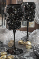 Killstar Cranium Wine Glasses