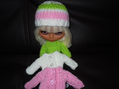 Hand knitted cardigan - knitted, 3