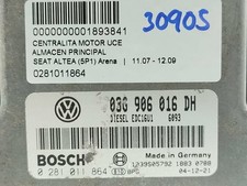 0281011864 switchboard engine uce for SEAT ALTEA (5P1) ARENA 2010 1893841