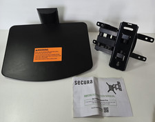Secura QSF210 Full Motion 13"-39" TV Wall Bracket & QAVS1 AV Set-Top Box Shelf
