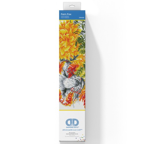 Diamond painting kit fern - kit:, fox