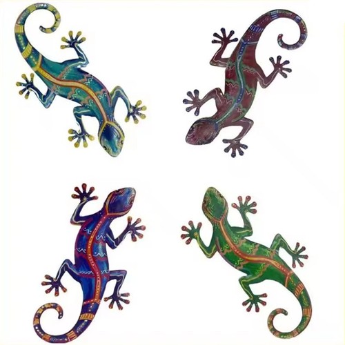 4pcs colourful metal - 4pcs,