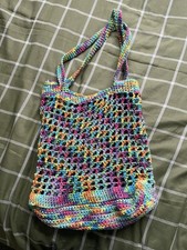 Crochet Shoulder Bag Tote