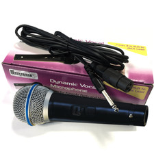 Dynamic Vocal Microphone For Recording Karaoke PA DJ Music 3M Lead XLRF to Jack