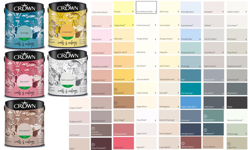 Crown emulsion silk paint - crown,