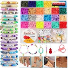 Polymer clay bead set - polymer,