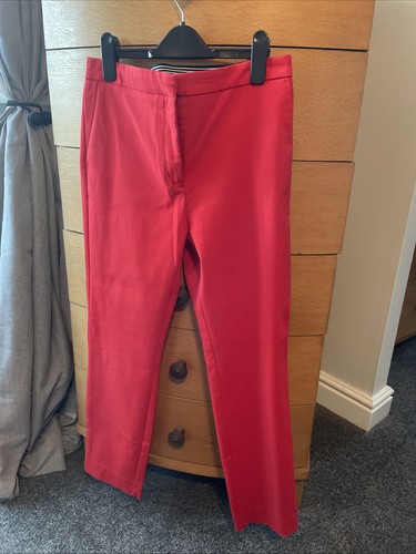 Zara red stretch trousers - zara,