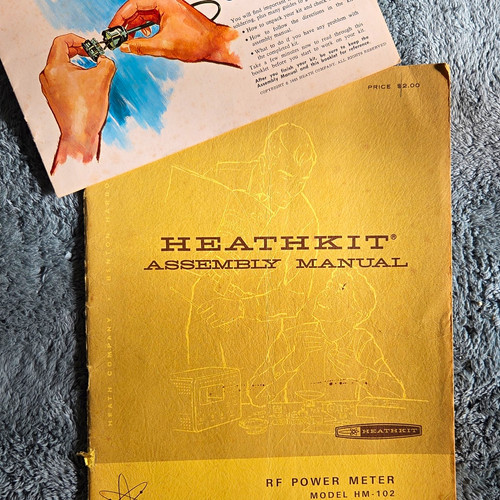 Heathkit 102 power meter - power,