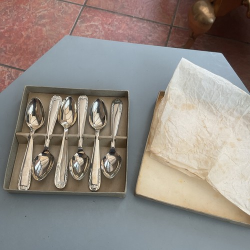 Vintage set silver plated - set, 6