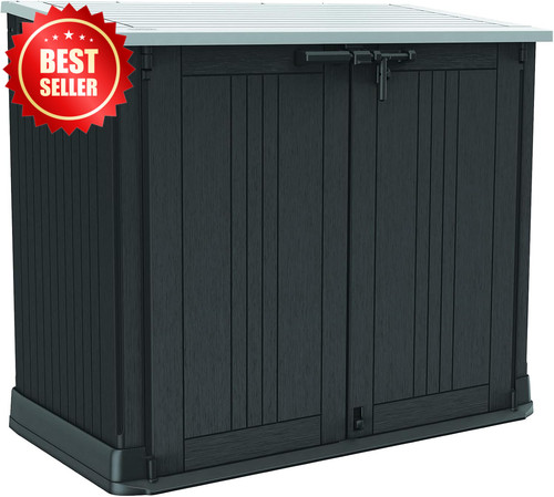 Outdoor resin storage shed - storage,