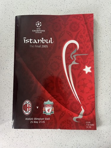 2005 champions league final - champions,