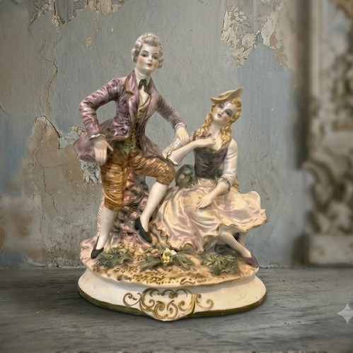 Capodimonte figurine porcelain - capodimonte,