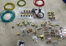 Massive Lot Clippard Minimatic Brass Fittings, Needle Valve, Manifold, Hose, Etc