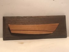 half hull vintage wall hanging