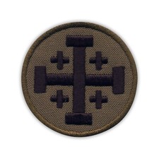 Jerusalem cross - subdued