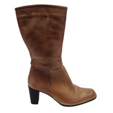 Pikolinos Tan Leather Heeled