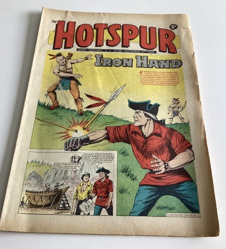 Hotspur comic september 6th - september,