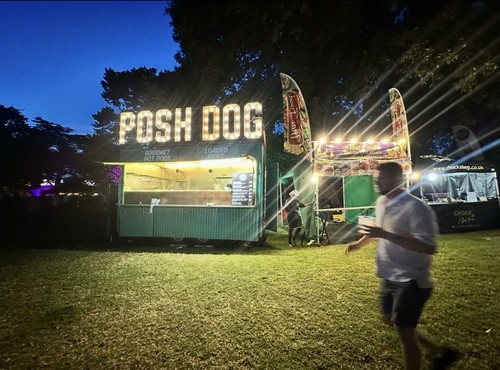 Festival catering trailer - 5m,