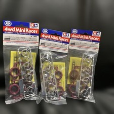 Mini 4Wd Super X XX Low Friction Small Diameter Narrow Tire Silver Plated