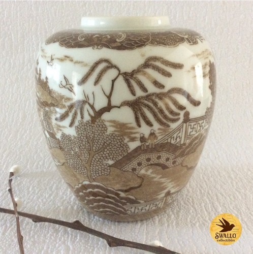 Rare vintage brown - , willow