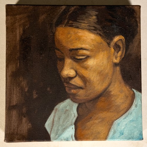 Original portrait painting - original,