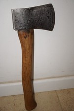 BRADES 378 Criterion No.2 Hunters Small Forest Axe Hatchet Boy Scout Forged 1950