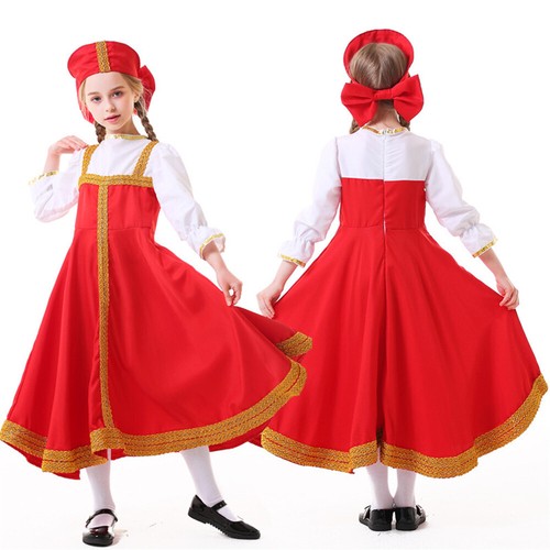 Girl folk dress - girl, costume