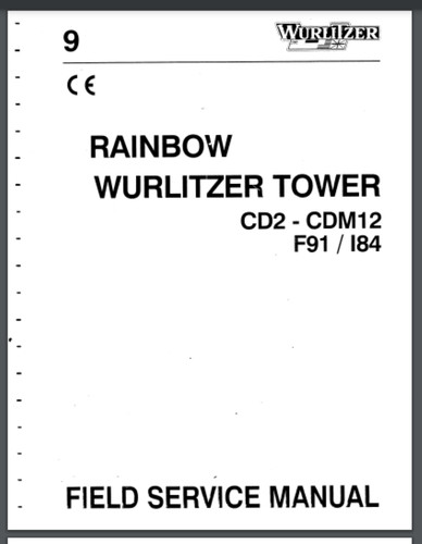 Wurlitzer rainbow tower model - tower,