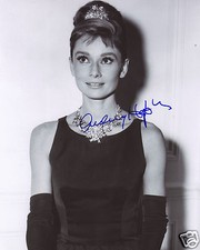 AUDREY HEPBURN AUTOGRAPH