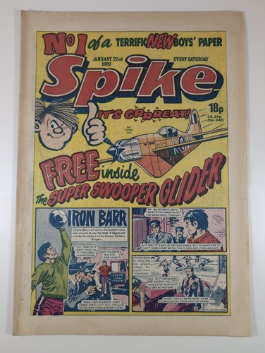 Spike comic issue 1 jan - no.,