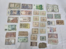 35 Old Foreign & Armed Forces Notes