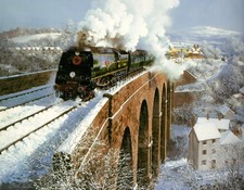 Trains & Railways Loco 21C101 Exeter  at Tavistock Stunning  Hardback Print