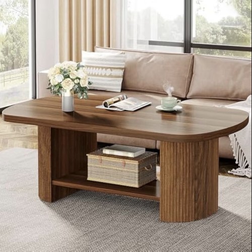 Oval coffee table - ,, medieval