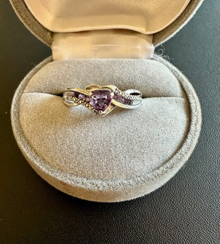 930 silver amethyst - silver, and