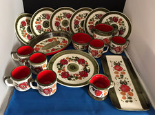 Vintage Schramberg SMF Tirol Pattern Ceramic Part Service