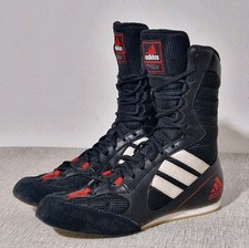 Vintage 2003 Adidas Tygun Boxing Boots Trainers Mens UK 6.5 EU39 1/3 US6.5 Black