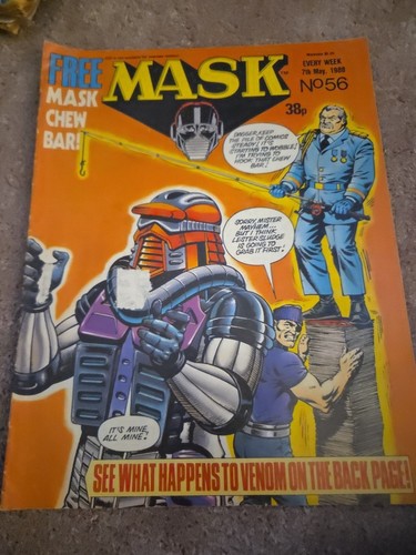 Mask comic date - mask, no