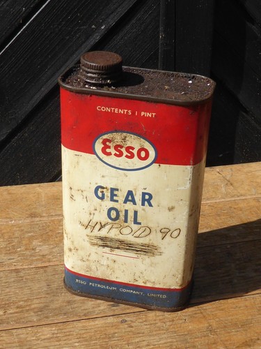 Vintage esso gear - can, /
