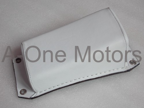 Genuine leather pillion pad - leather, p-pad