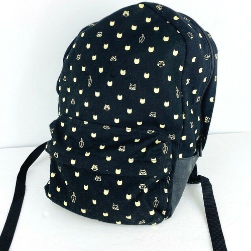 Cat backpack knit fabric - cat,