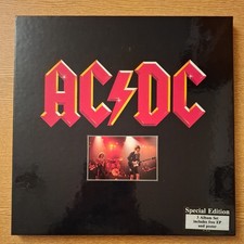 AC/DC 3 Record Set with 7" EP & Poster (Play Tested) (German)