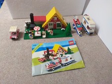 Lego 6388 Holiday Home with Caravan, Instructions & Minifigs